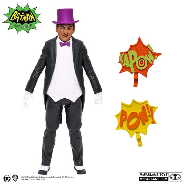 Mcfarlane Toys DC Retro 6 Inch Penguin Action Figure Batman 1966 TV Series- Japan Figure Store - #1 Bring To You The Best Japanese Goods