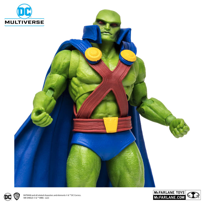 Mcfarlane Toys DC Multiverse 7 Inch Martian Manhunter Action Figure Classic Comic