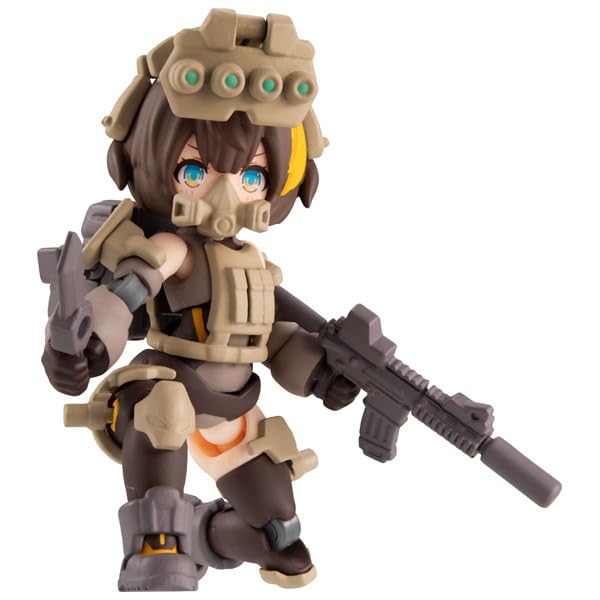 Megahouse Desktop Army Titania Delta Desert Warfare Scout Gear Movable Figure