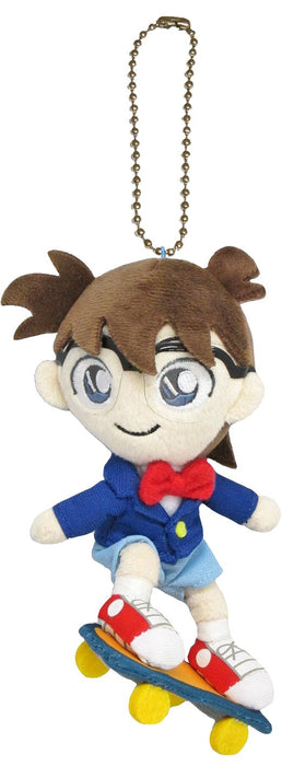 Sanei Boeki Detective Conan Mascot Skateboard Plush Toy 15cm