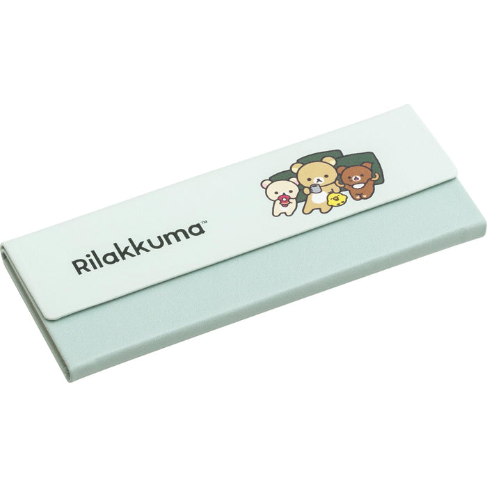 San-X Rilakkuma Folding Glasses Case Durable Portable Eyewear Storage