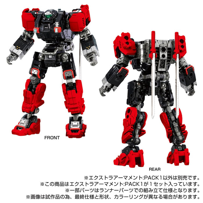 Takara Tomy Diaclone Extra Armament Pack1 – Erweitern Sie Ihre Sammlung