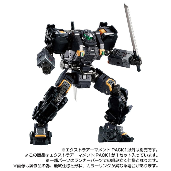 Takara Tomy Diaclone Extra Armament Pack1 – Erweitern Sie Ihre Sammlung