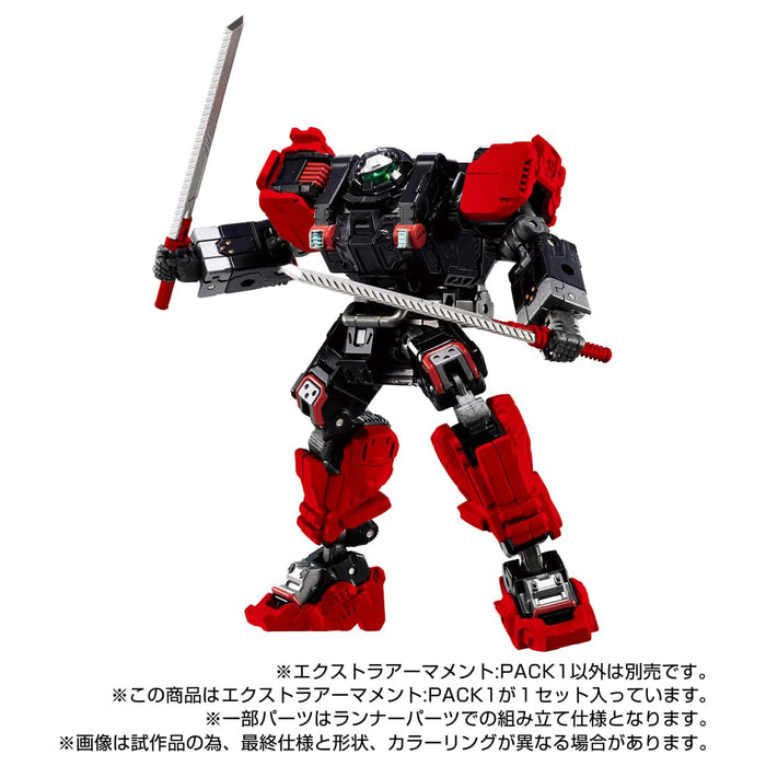 Takara Tomy Diaclone Extra Armament Pack1 - Améliorez votre collection