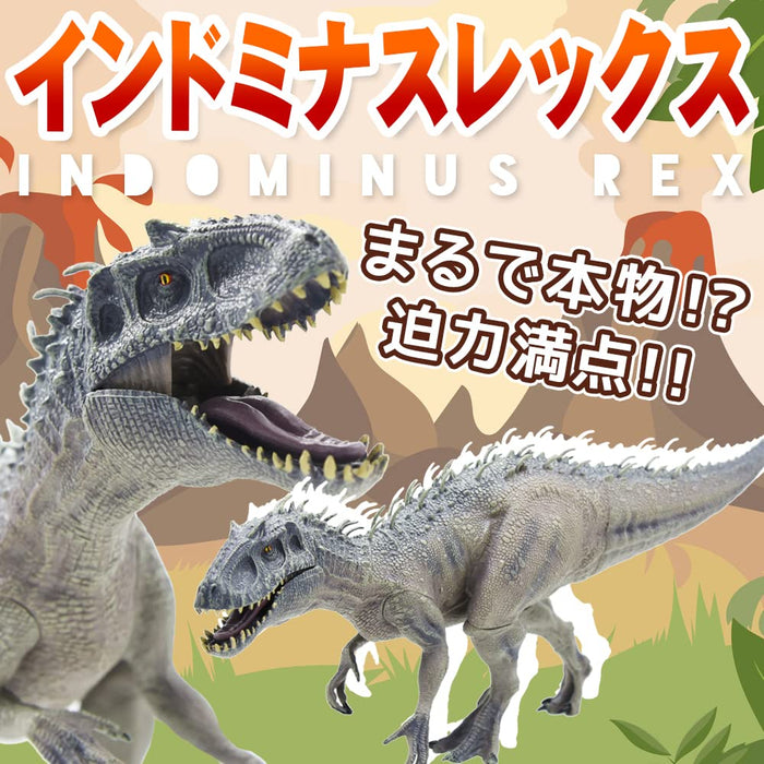 Dinosaur Figure Indominus Rex w/Movable Mouth Painted