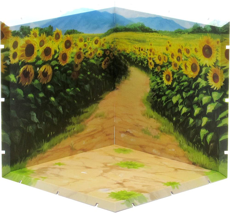 Plm Dioramansion 150 Sunflower Field Model - Scenic Diorama Backdrop Display