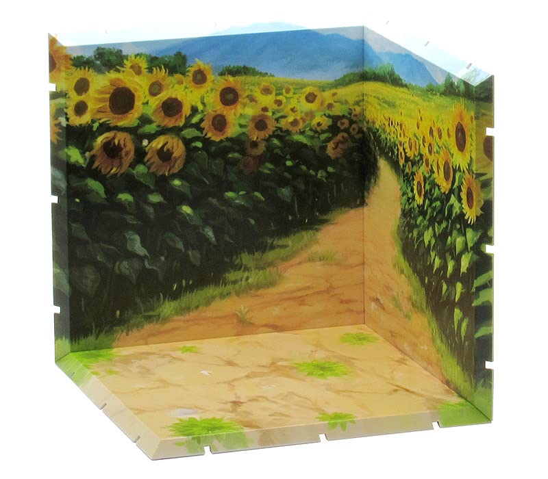 Plm Dioramansion 150 Sunflower Field Model - Scenic Diorama Backdrop Display