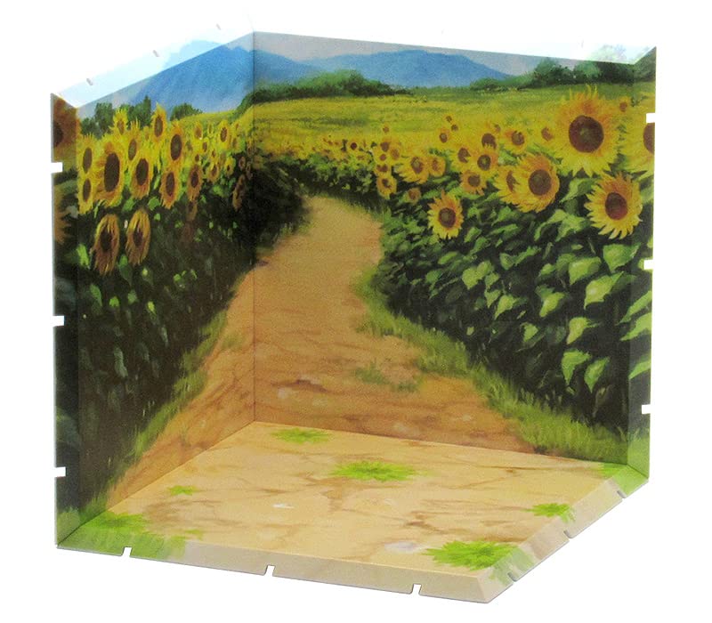 Plm Dioramansion 150 Sunflower Field Model - Scenic Diorama Backdrop Display