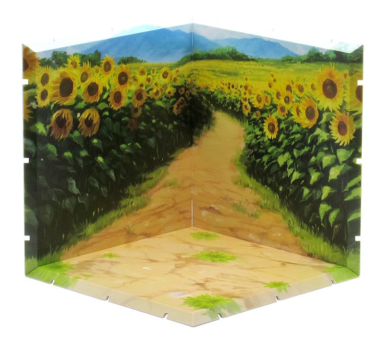 Plm Dioramansion 150 Sunflower Field Model - Scenic Diorama Backdrop Display