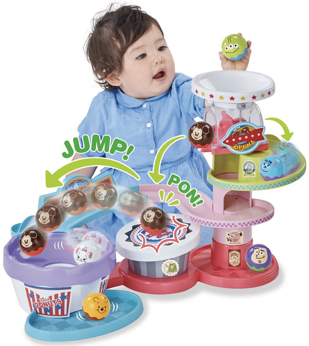 Montagnes russes sautantes Disney Ball Fun de Takara Tomy - Jouet multicolore