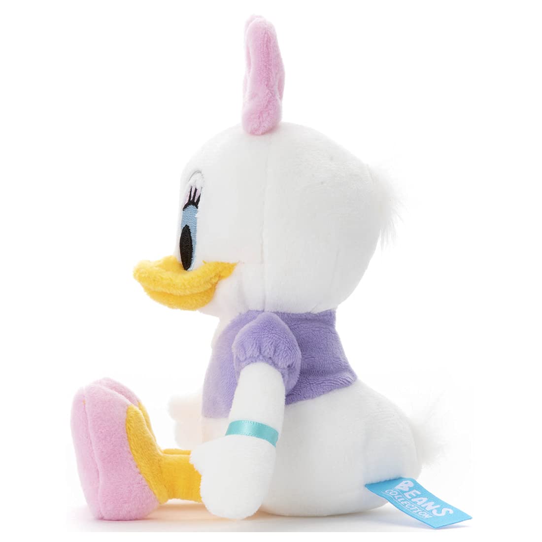 Takaratomy Arts Daisy Duck Washable Beans Plush Toy 21cm Disney Collection