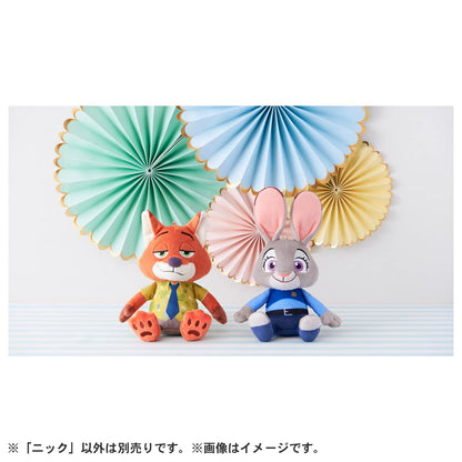 Takaratomy Arts Disney Character Washable Nick Plush Toy 18Cm Height