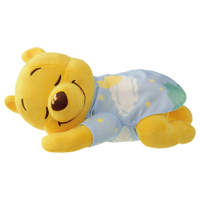 Peluche Winnie l'ourson de Takara Tomy Disney Sleep Together Melody