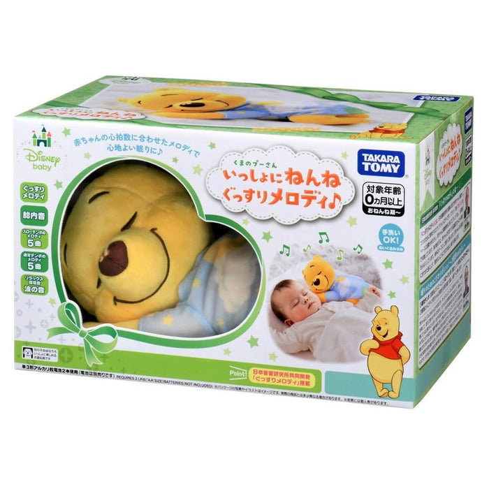 Takara Tomy Disney Sleep Together Melody Winnie The Pooh Plüschtier