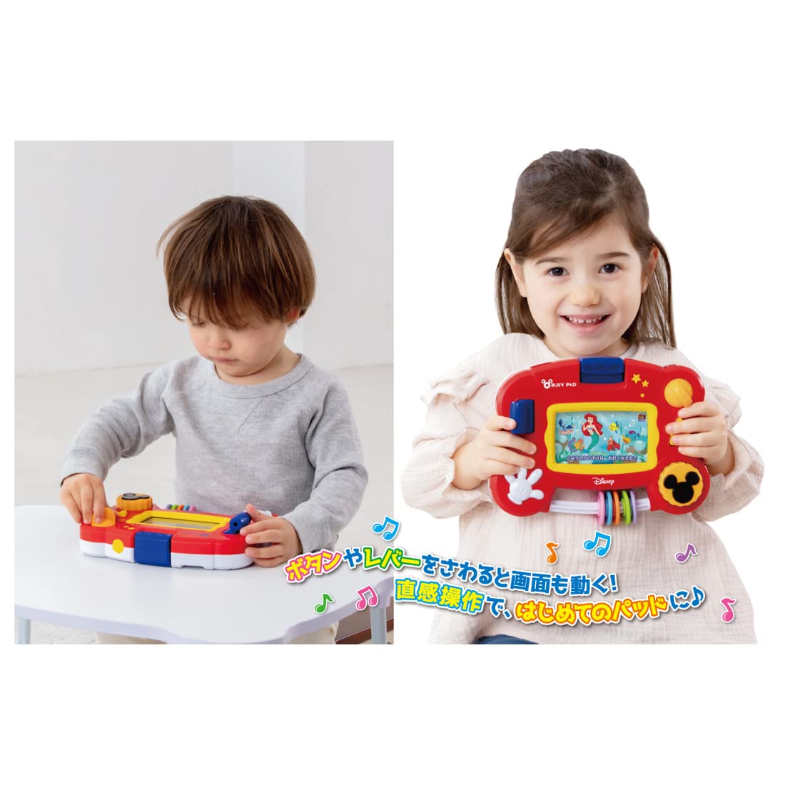 Takara Tomy Disney Touch Educational Busy Pad for Kids - Disney Characters- Japan Figure Store - #1 Bring To You The Best Japanese Goods