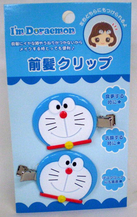 Hair Clip 2 Pcs Doraemon- Japan Figure Store - #1 Bring To You The Best Japanese Goods