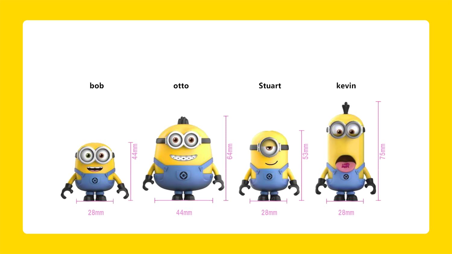 Doyusha Blokees Minions Jelly Factory Bob Assembly Kit for Kids