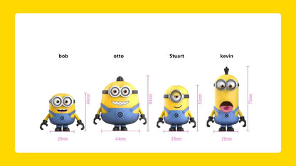 Doyusha Blokees Minions Jelly Factory Bob Assembly Kit for Kids