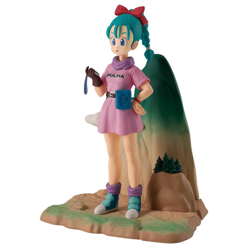 Banpresto Dragon Ball Bulma History Box Figure 13cm with Base