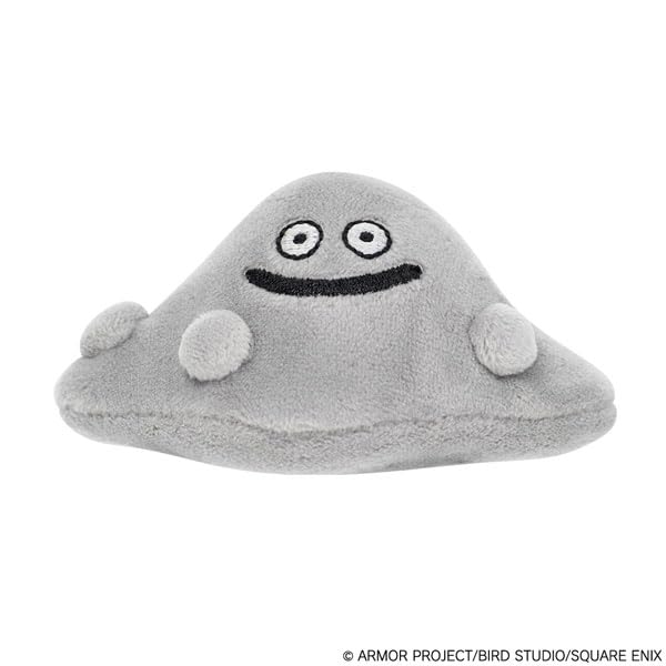 Square Enix Dragon Quest Smile Slime Liquid Metal Slime Plush Toy- Japan Figure Store - #1 Bring To You The Best Japanese Goods