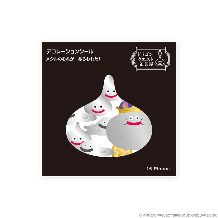 Square Enix Dragon Quest Metallic Mushrooms Stationery Sticker Set 266963- Japan Figure Store - #1 Bring To You The Best Japanese Goods