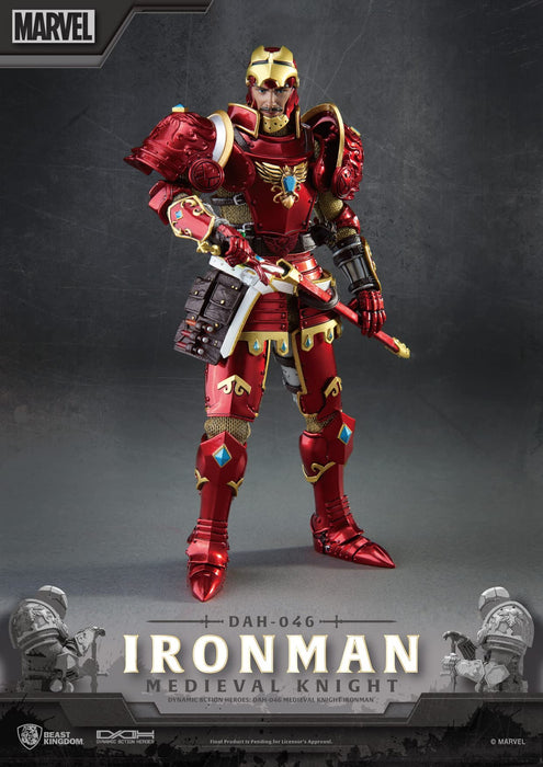 Beast Kingdom Dynamic Action Heroes 046 Iron Man Medieval Knight Figure