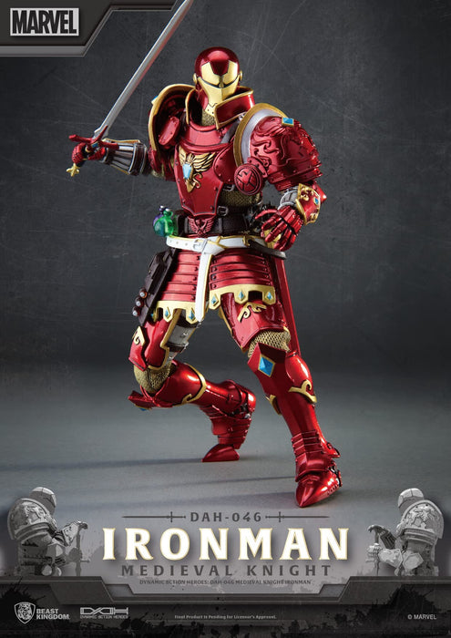 Beast Kingdom Dynamic Action Heroes 046 Iron Man Medieval Knight Figure