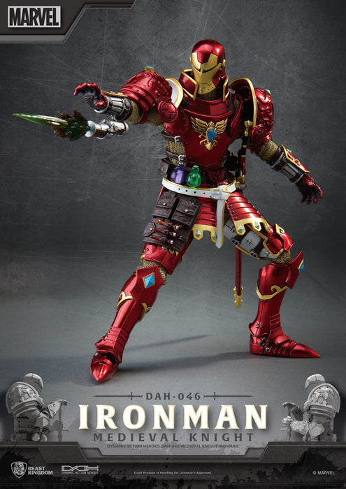 Beast Kingdom Dynamic Action Heroes 046 Iron Man Medieval Knight Figure