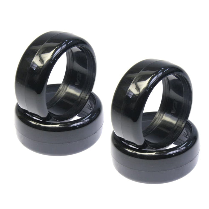 Pneus Tamiya 1/10 Drift - 26 mm souples (4 pièces) pour roues Tamiya