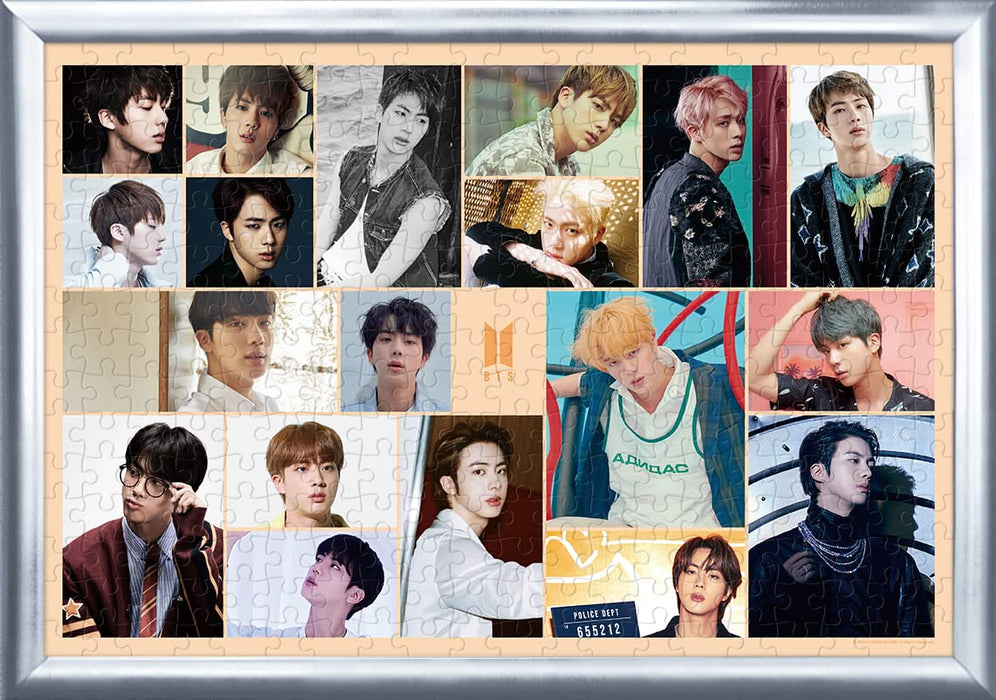 Epoch 300 Piece Jigsaw Puzzle BTS Jin Photo 26x38cm with Glue and Spatula