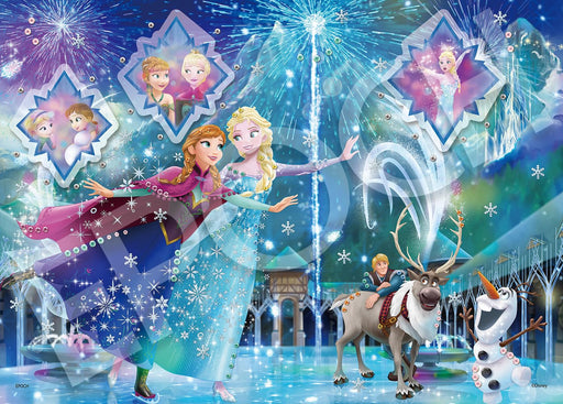 Epoch 500 Piece Disney Frozen Jigsaw Puzzle 38x53cm with Glue and Spatula