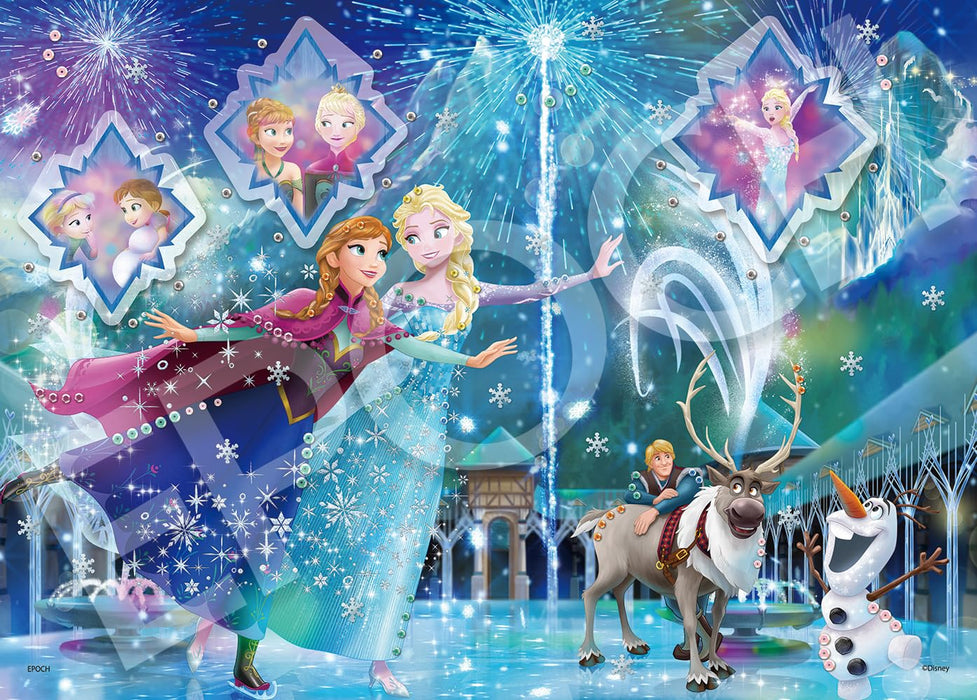 Epoch 500 Piece Disney Frozen Jigsaw Puzzle 38x53cm with Glue and Spatula