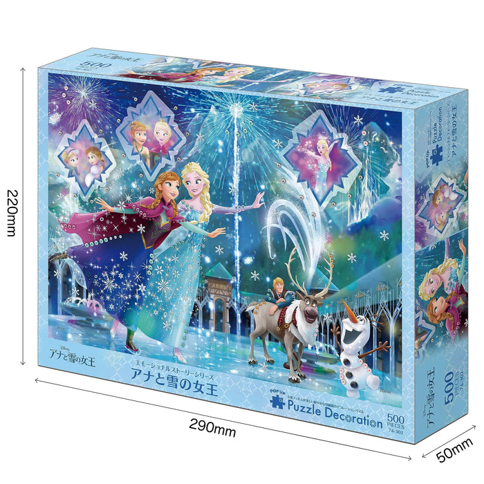 Epoch 500 Piece Disney Frozen Jigsaw Puzzle 38x53cm with Glue and Spatula
