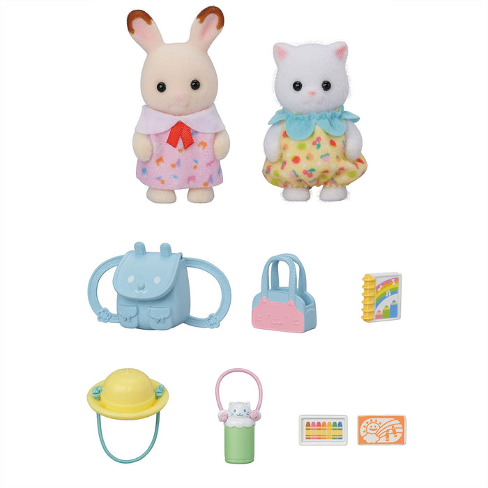 Epoch Sylvanian Families Friendly Baby Set, Spielzeug-Puppenhaus S-73 St. Mark, ab 3 Jahren