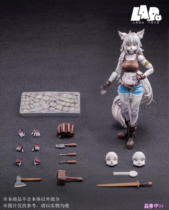 Lado Toys Era-001 Liya Mechaniker Version 1/12 Maßstab Actionfigur