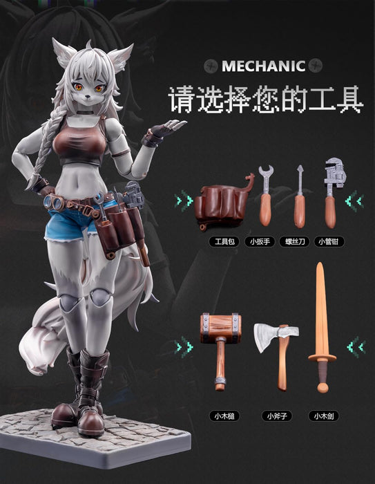 Lado Toys Era-001 Liya Mechaniker Version 1/12 Maßstab Actionfigur