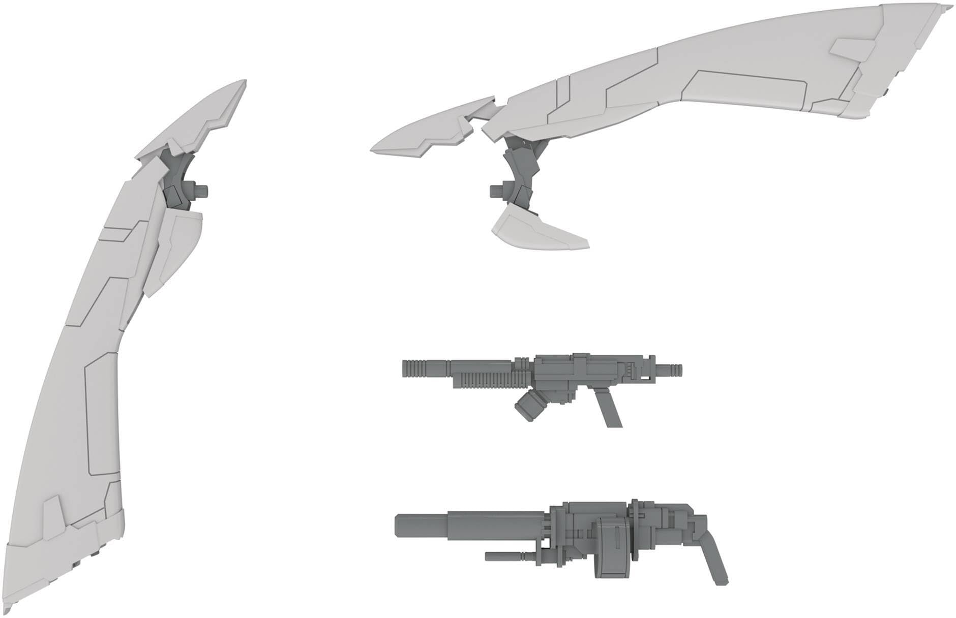 Plum Expansion Set A 1/48 Armored Infantry Angel Wing M51 Grenade Dsg12 Smg Kit- Japan Figure Store - #1 Bring To You The Best Japanese Goods