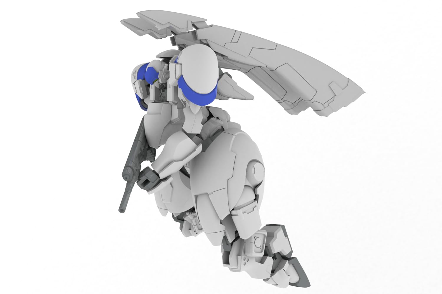 Plum Expansion Set A 1/48 Armored Infantry Angel Wing M51 Grenade Dsg12 Smg Kit- Japan Figure Store - #1 Bring To You The Best Japanese Goods