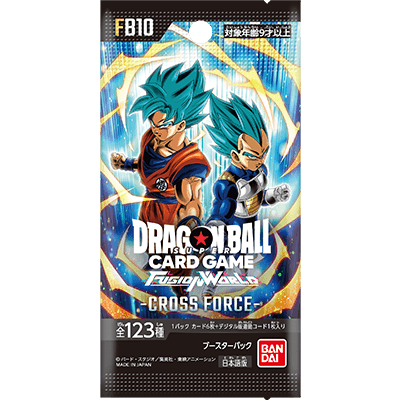 Boîte de cartes Dragon Ball Super Card Game Fusion World : Cross Force FB10