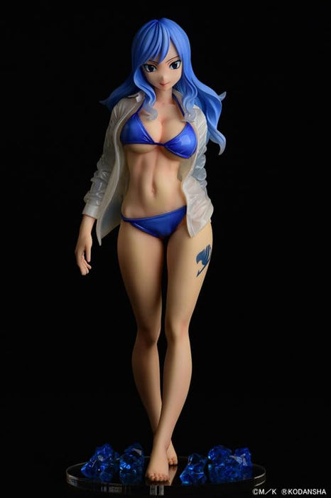 Orca Toys Fairy Tail Juvia Lockser 1/6 Figure Gravure Style Sheer Wet Shirt Edition