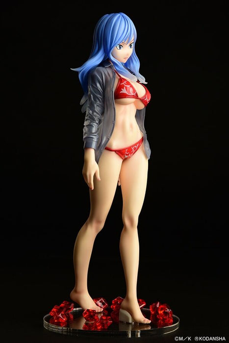 Orca Toys Juvia Lockser 1/6 Figure Red Bikini Gravure Style Wet Shirt Edition