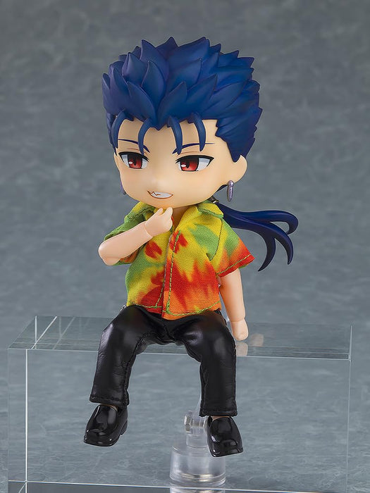 Orange Red Nendoroid Doll: Fate/Hollow Ataraxia Cú Chulainn Lancer Figure