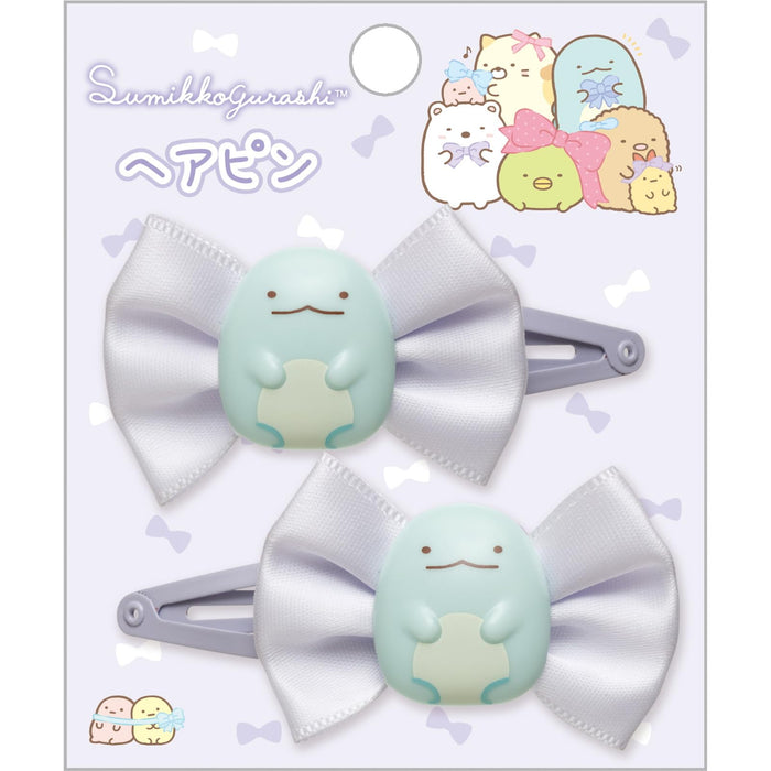 Épingle à cheveux San-X Fe40106 Sumikko Gurashi Lézard - Accessoire pour cheveux mignon et durable