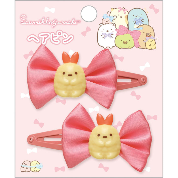 San-X Sumikko Gurashi Haarnadel frittierter Garnelenschwanz Accessoire Fe40107