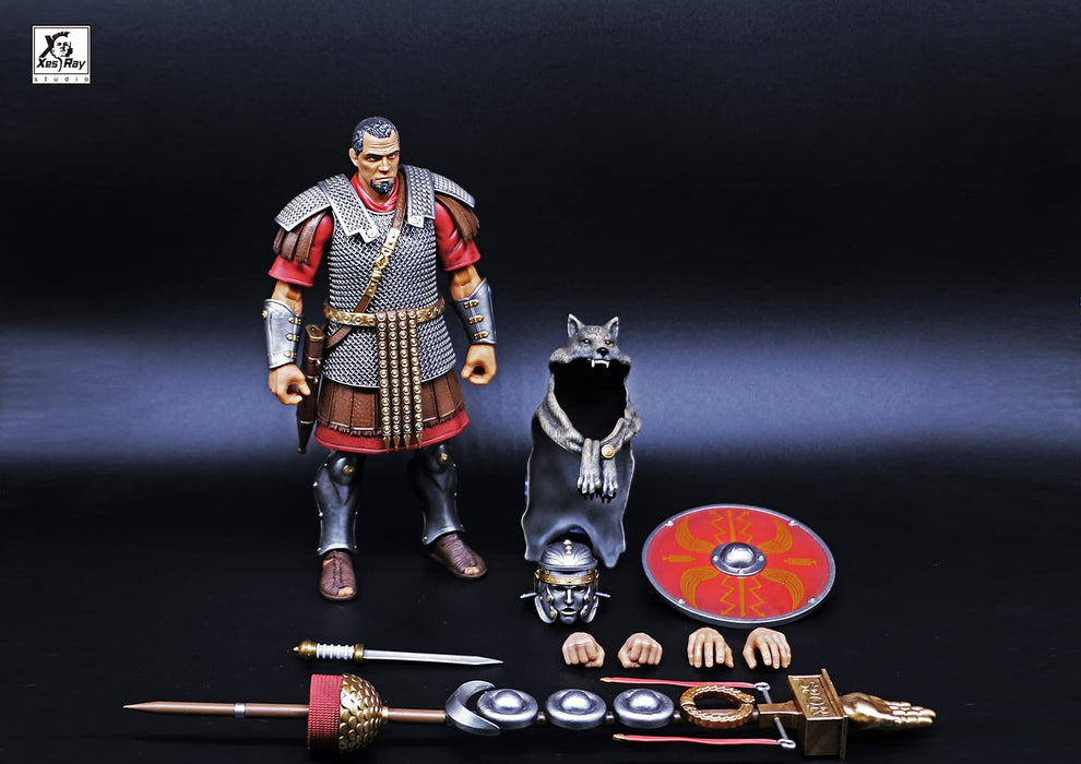 Xesray Studio Fight For Glory 017 Roman Army Flag-Bearer 1/12 Scale Figure