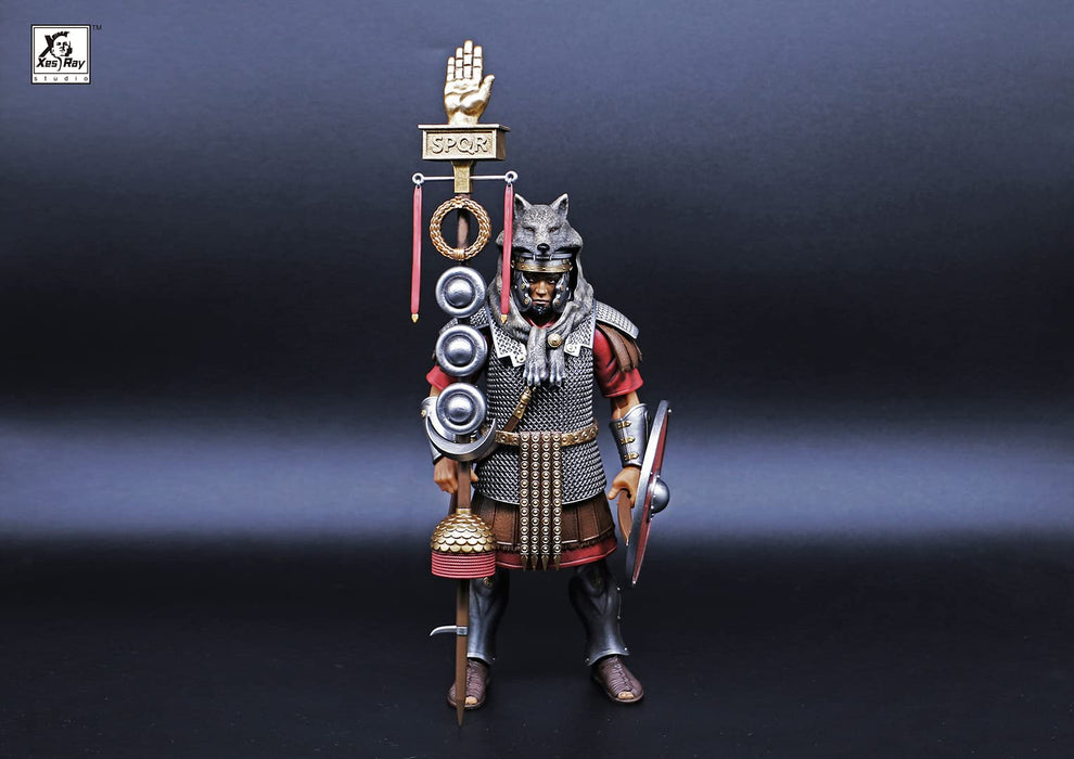 Xesray Studio Fight For Glory 017 Roman Army Flag-Bearer 1/12 Scale Figure