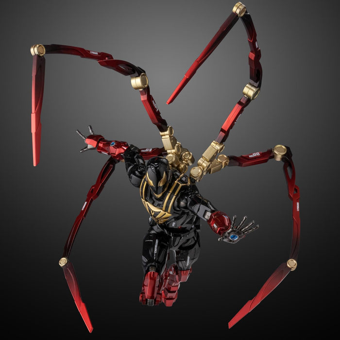 Sentinel Fighting Armor Miles Morales Iron Spider 165mm Die-Cast Movable Figure