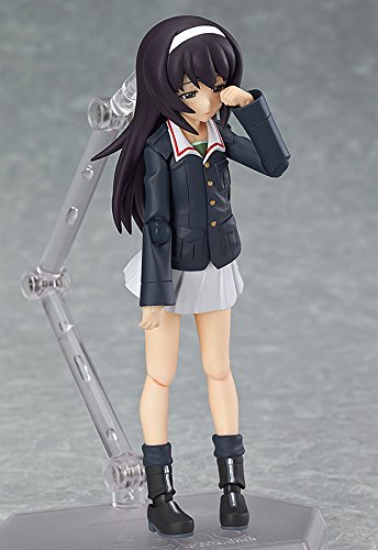 Max Factory Figma Girls &amp; Panzer Asako Reizei, nicht maßstabsgetreue bewegliche Figur