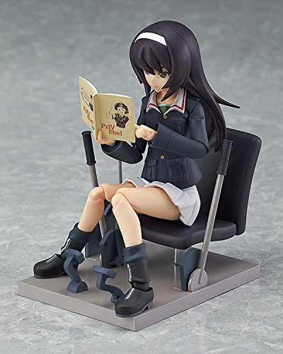 Max Factory Figma Girls &amp; Panzer Asako Reizei, nicht maßstabsgetreue bewegliche Figur