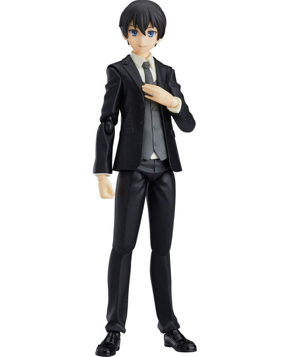 Max Factory Figma Groom Noir Ver., nicht maßstabsgetreue bewegliche Figur, ABS-PVC